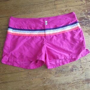 board shorts with snap buttons and velcro